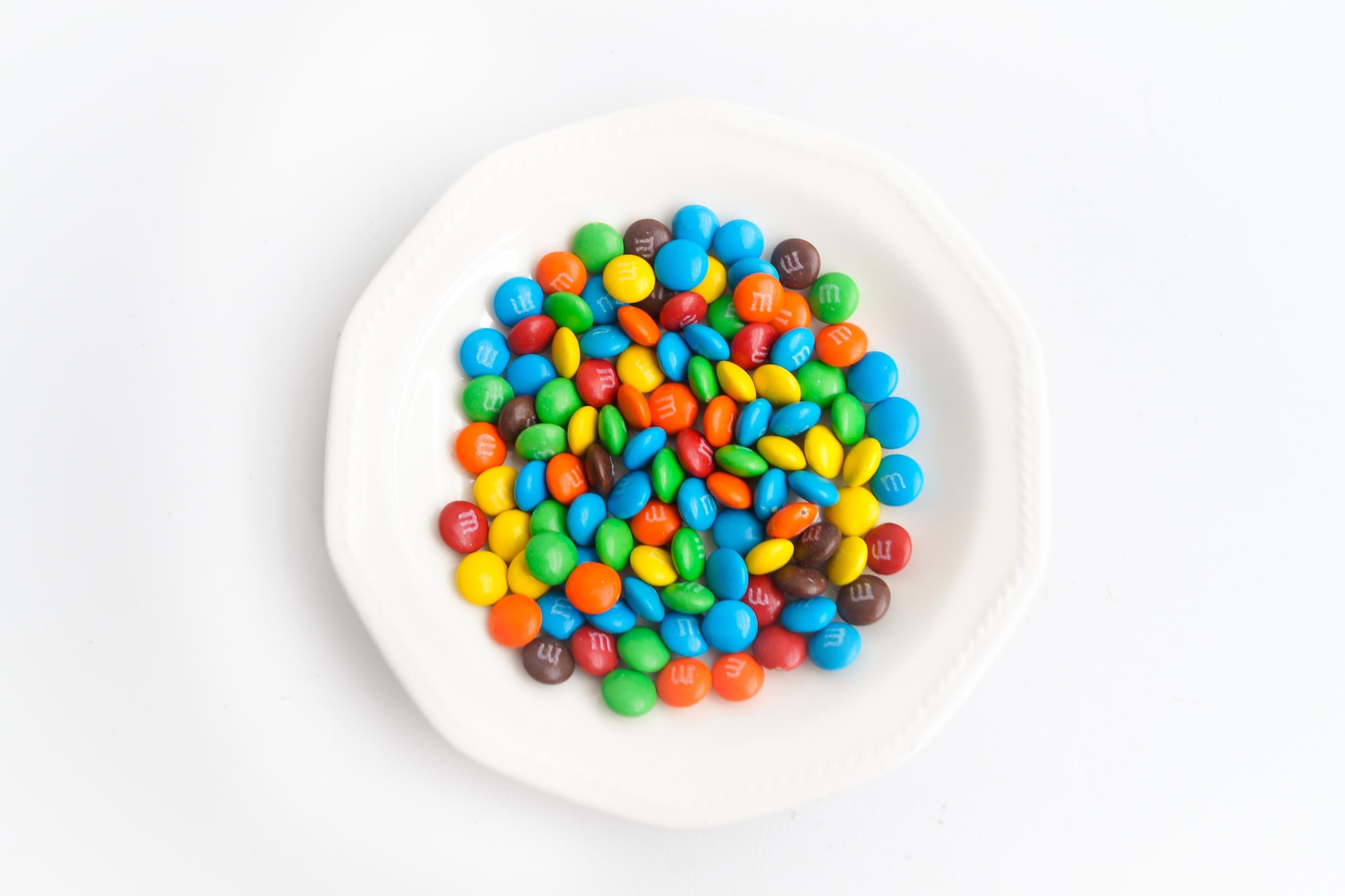 M&M's in a bowl