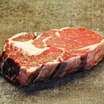 Beef fat steak