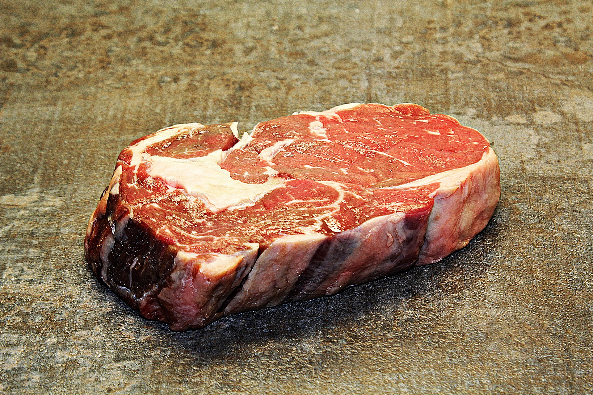 Beef fat steak