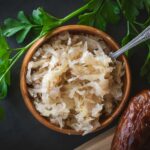 Sauerkraut in a bowl